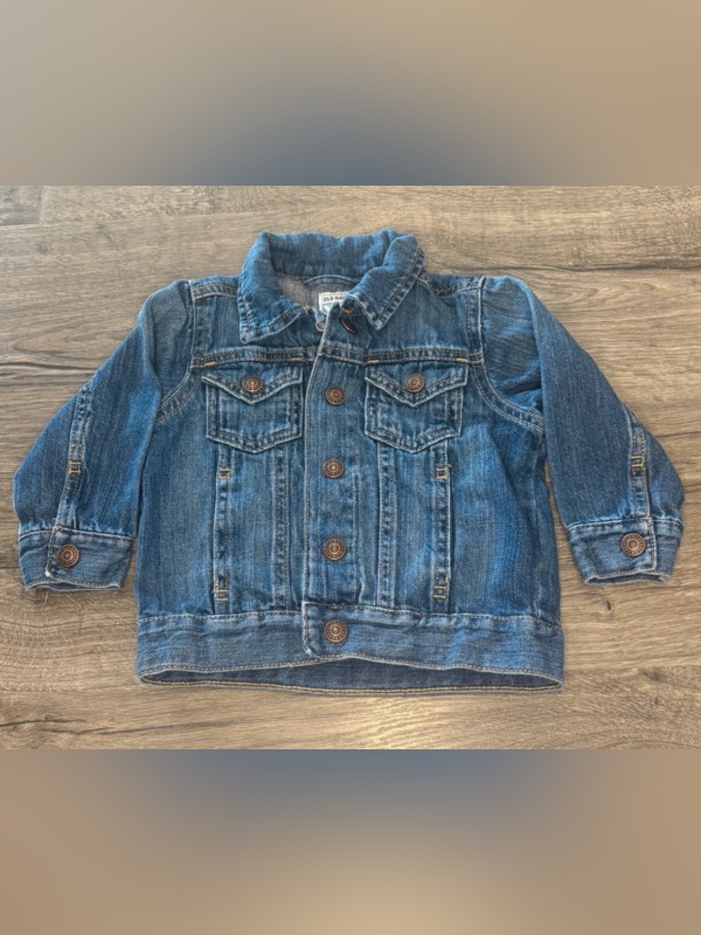 Old Navy Baby Denim Jacket Size 12-18 Months